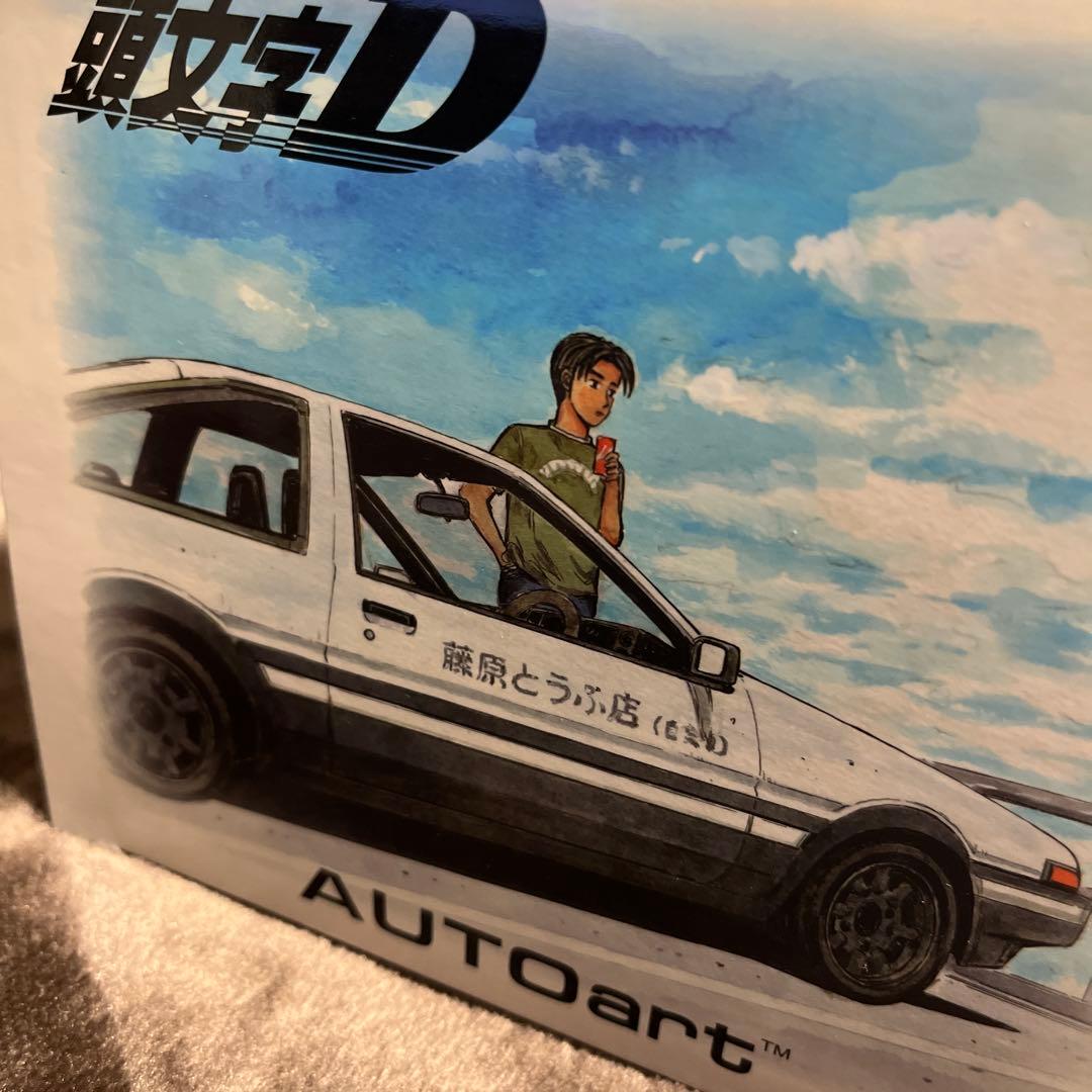 当時物オートアートAUTOart頭文字D 1/18 AE86プロジェクトD