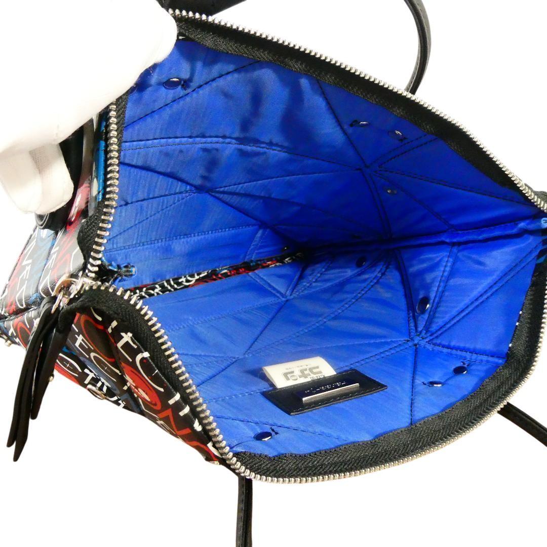 ハナアフ ハンドバッグ 名探偵コナンコラボ 変形バッグ トートバッグ