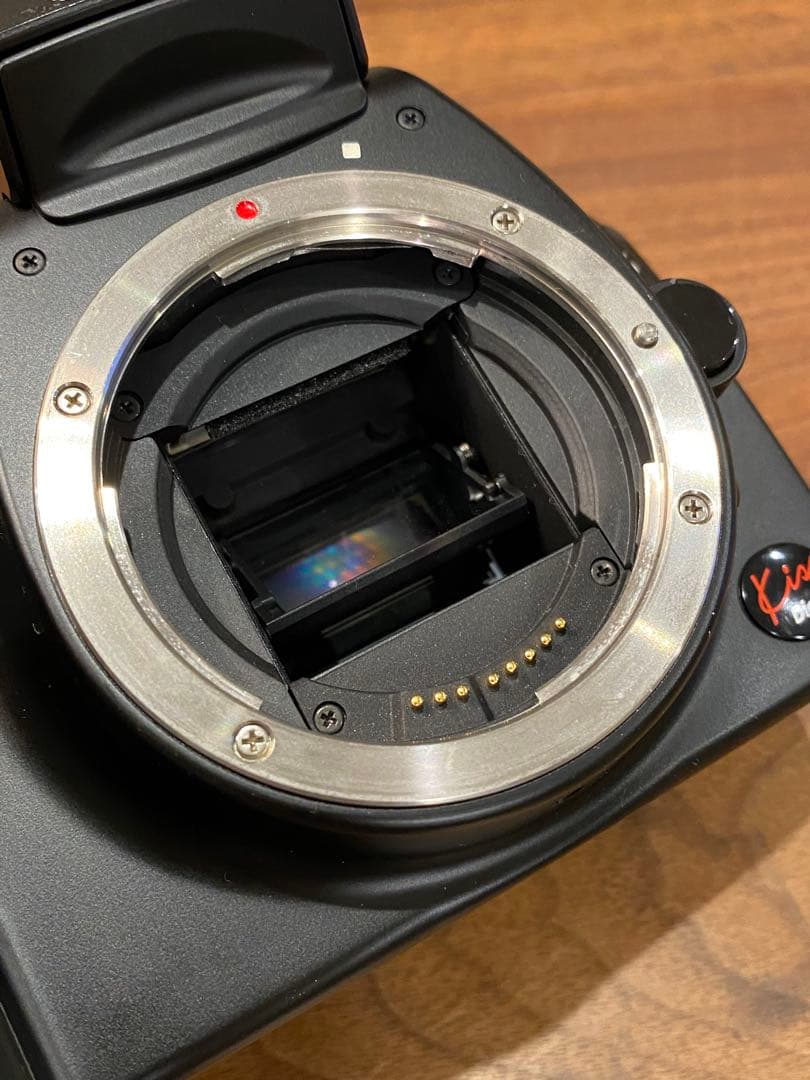 Canon EOS Kiss キスデジタル一眼　初代　黒　美品28-80オマケ付