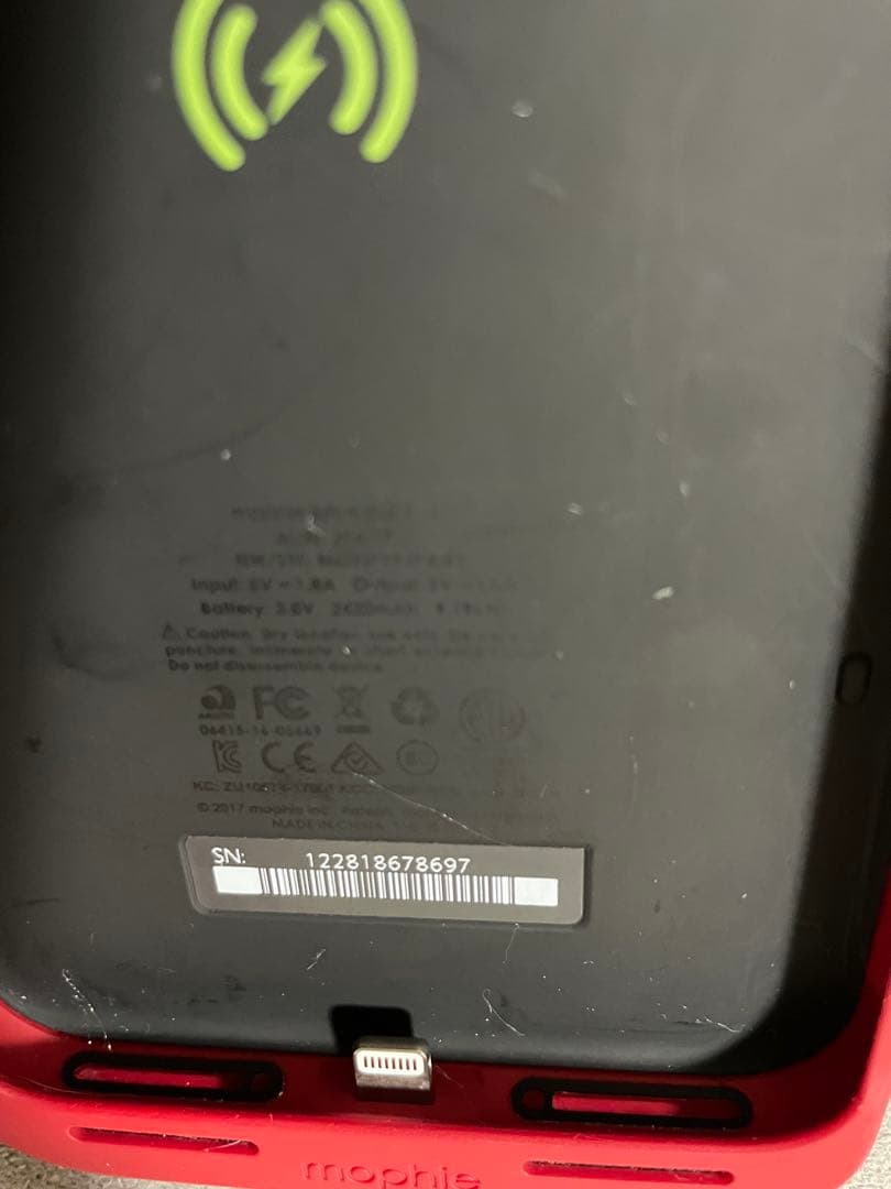 iPhoneアクセサリー mophie juice pack air iPhone 7plus/8plus