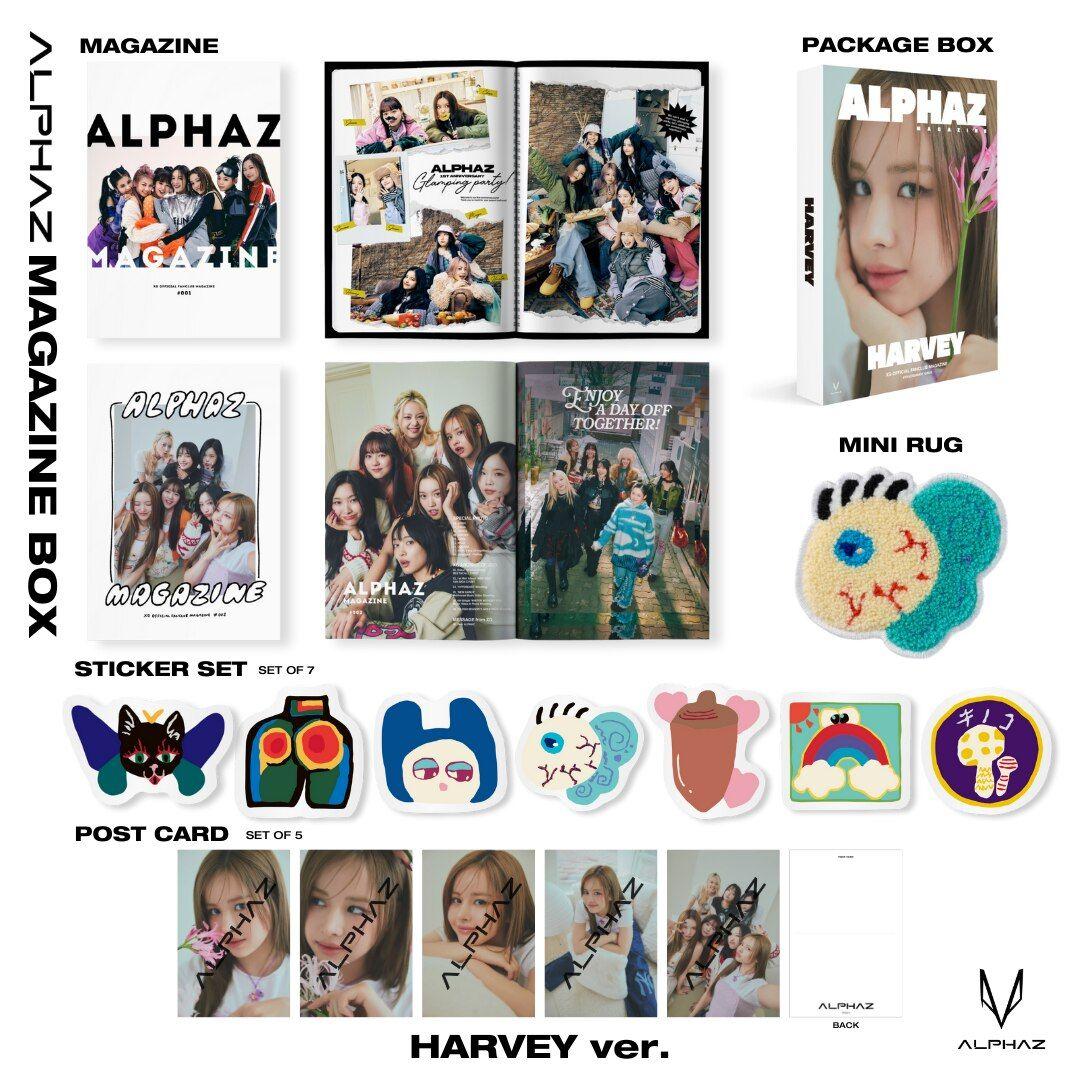 XG ALPHAZ MAGAZINE HARVEY ver.【新品未開封】