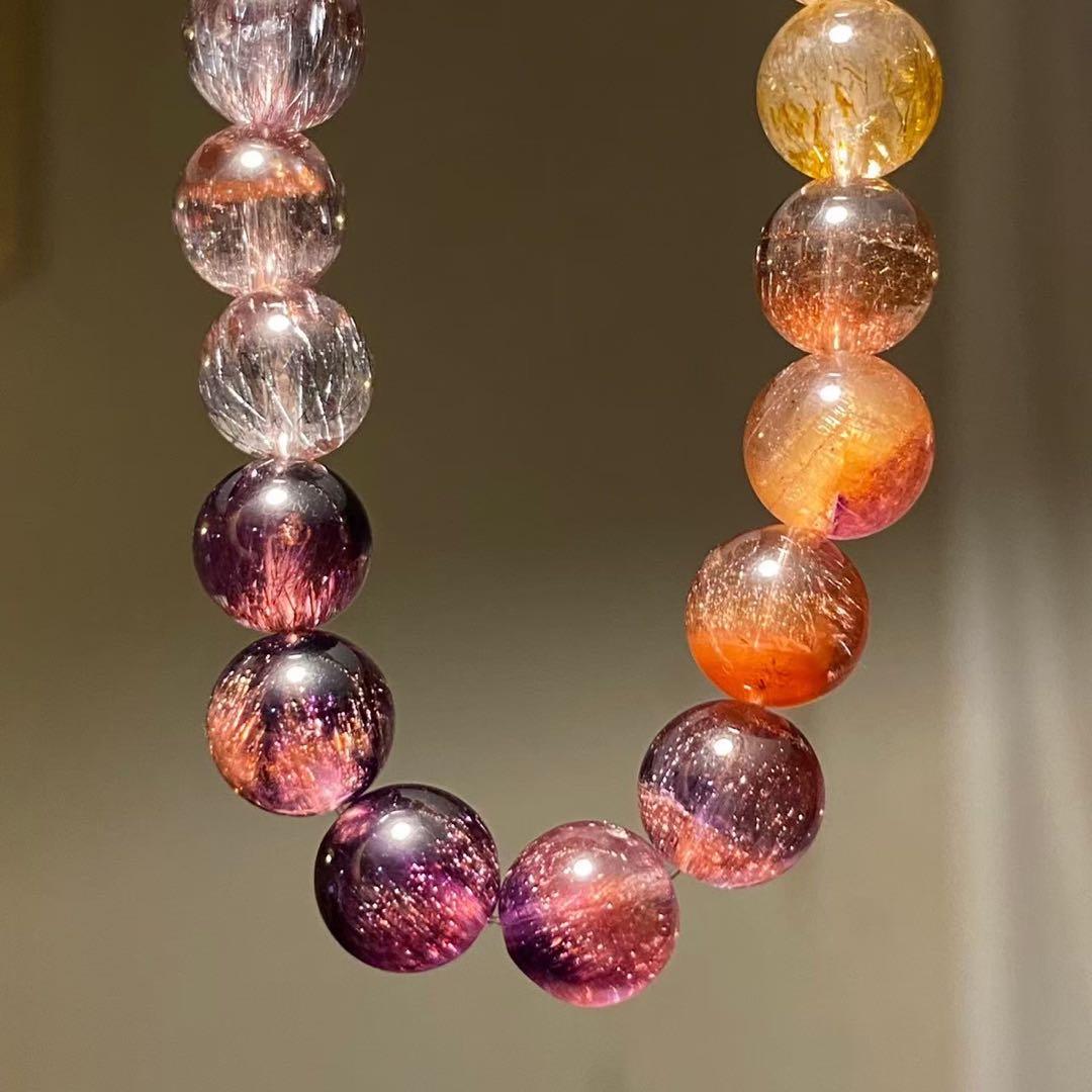 どこにもない　スーパーセブン　マルチカラー セイクリッドセブン　ブレスレット