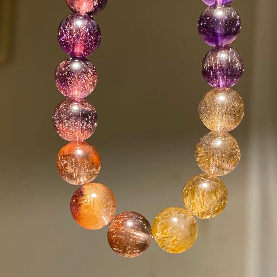 どこにもない　スーパーセブン　マルチカラー セイクリッドセブン　ブレスレット