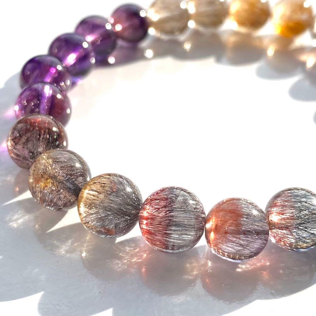 どこにもない　スーパーセブン　マルチカラー セイクリッドセブン　ブレスレット