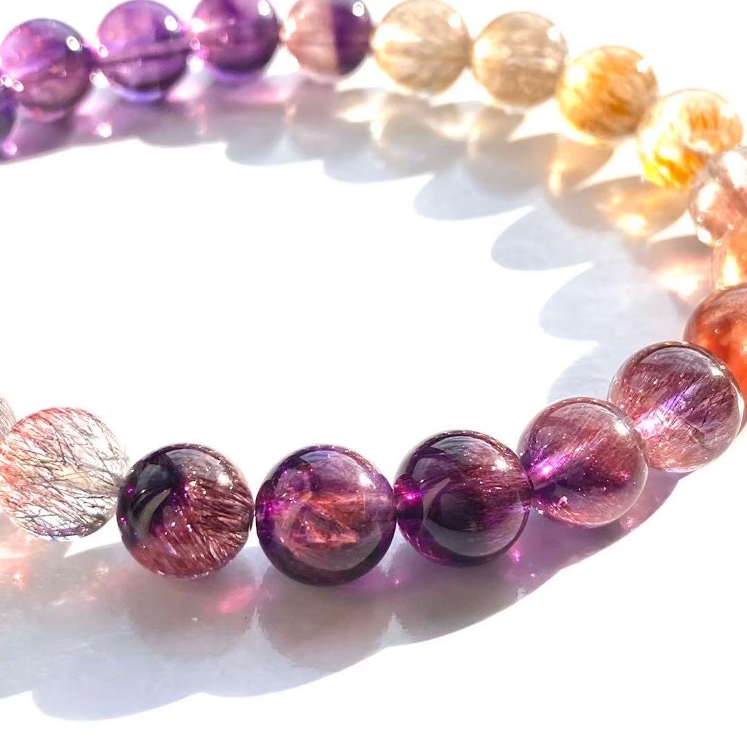 どこにもない　スーパーセブン　マルチカラー セイクリッドセブン　ブレスレット