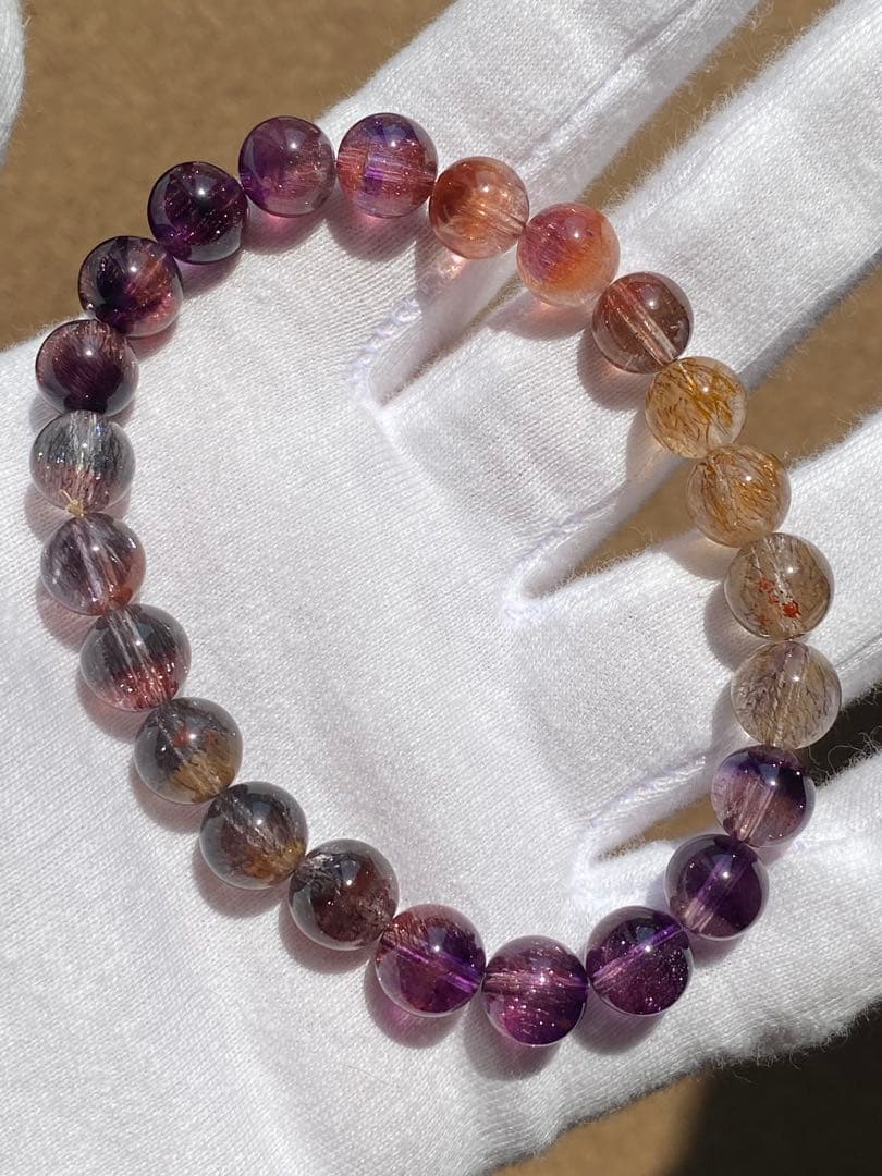 どこにもない　スーパーセブン　マルチカラー セイクリッドセブン　ブレスレット