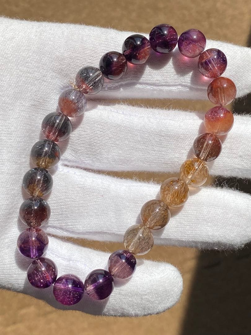 どこにもない　スーパーセブン　マルチカラー セイクリッドセブン　ブレスレット