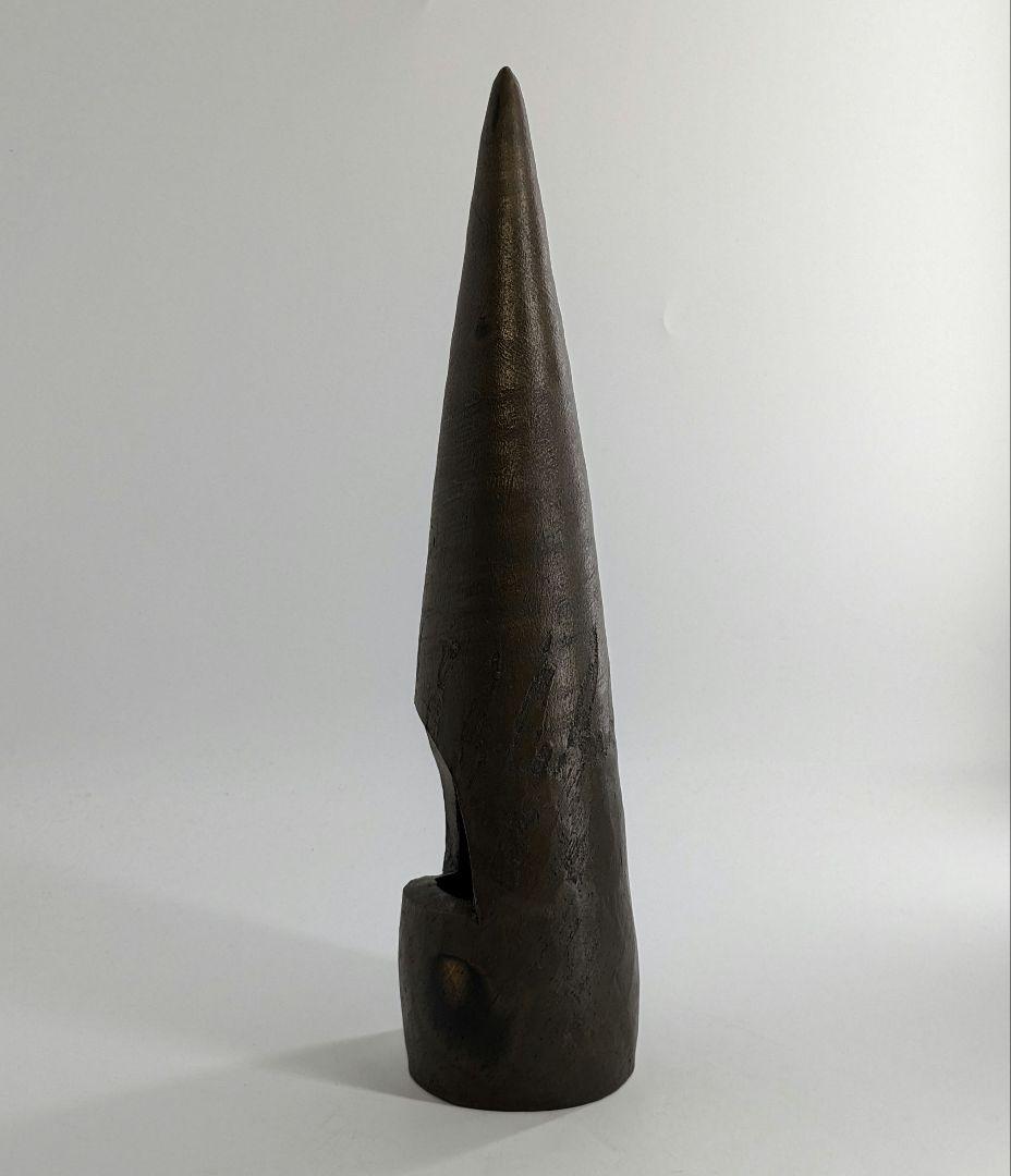 岡山県重要無形文化財 森陶岳 備前焼 花器 フラワーベース 花入 花瓶 華道具