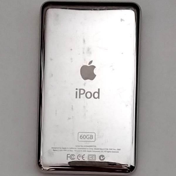ポータブルプレーヤー 5th Gen iPod classic 60GB MA147J Black
