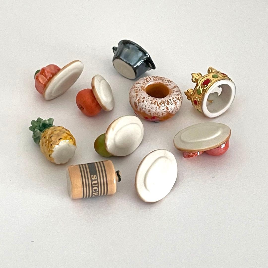 おまとめ専用　フルーツの恵み　ポット3点　希少品　フェーブ　ヴィンテージ