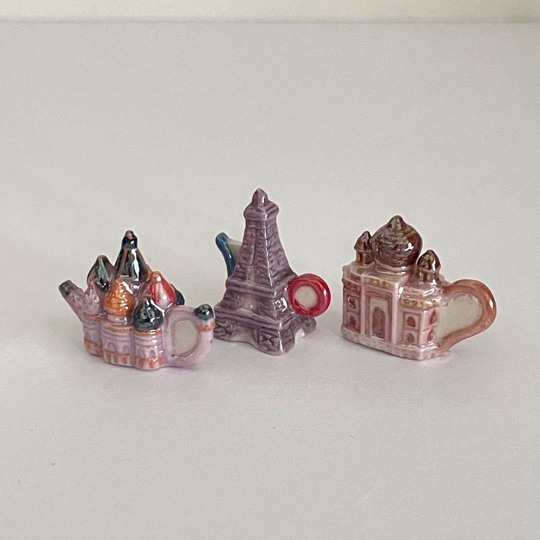 おまとめ専用　フルーツの恵み　ポット3点　希少品　フェーブ　ヴィンテージ