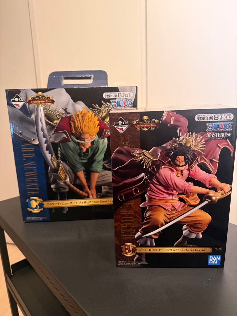ワンピース 一番くじロジャー白ひげフィギュアセット
