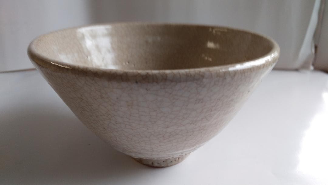 高麗茶碗 韓昌文 共箱 共布 希少 新品 未使用 茶碗 です。