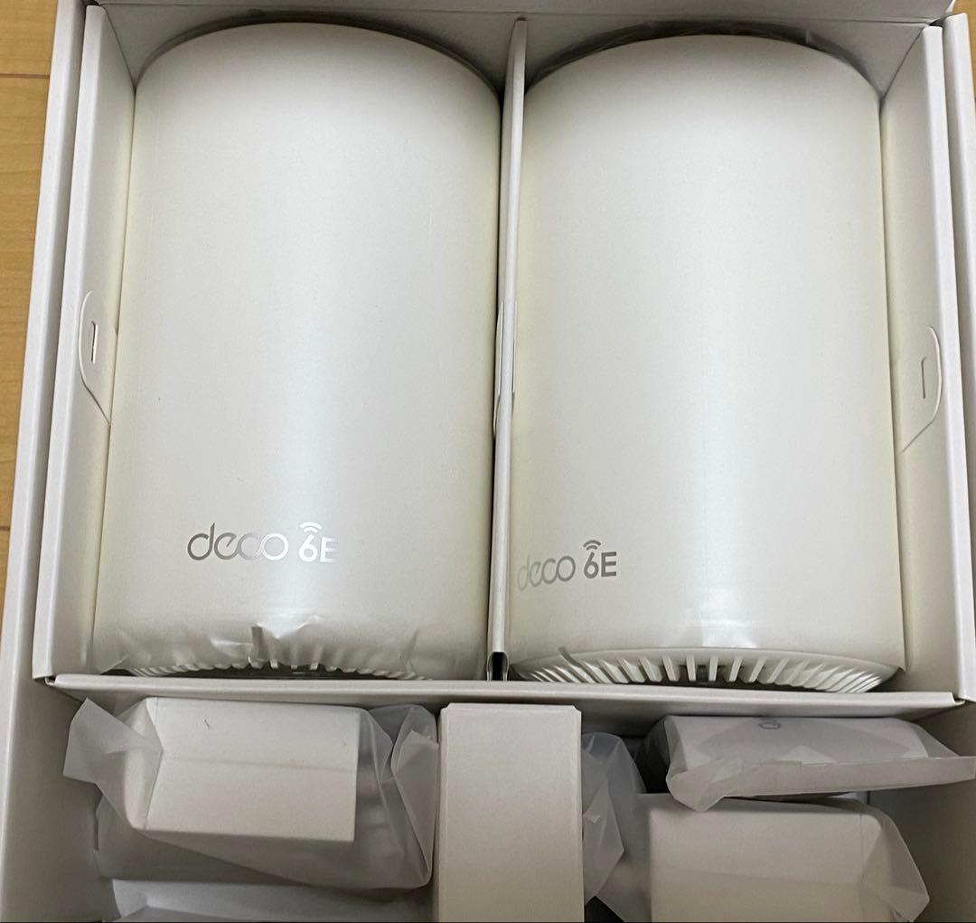 TPlink DecoXE75 Wifi6E メッシュ