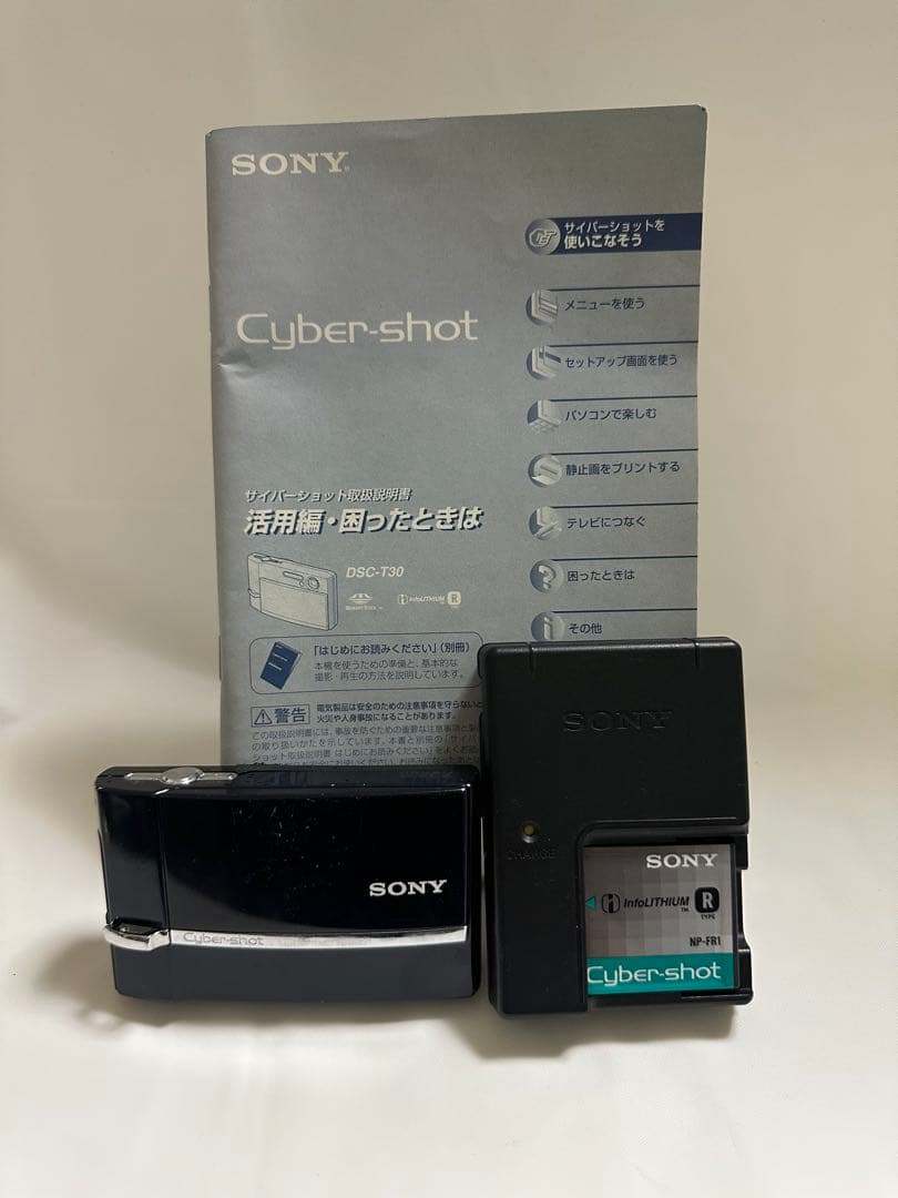SONY DSC-T30 Carl Zeiss搭載 動作確認済