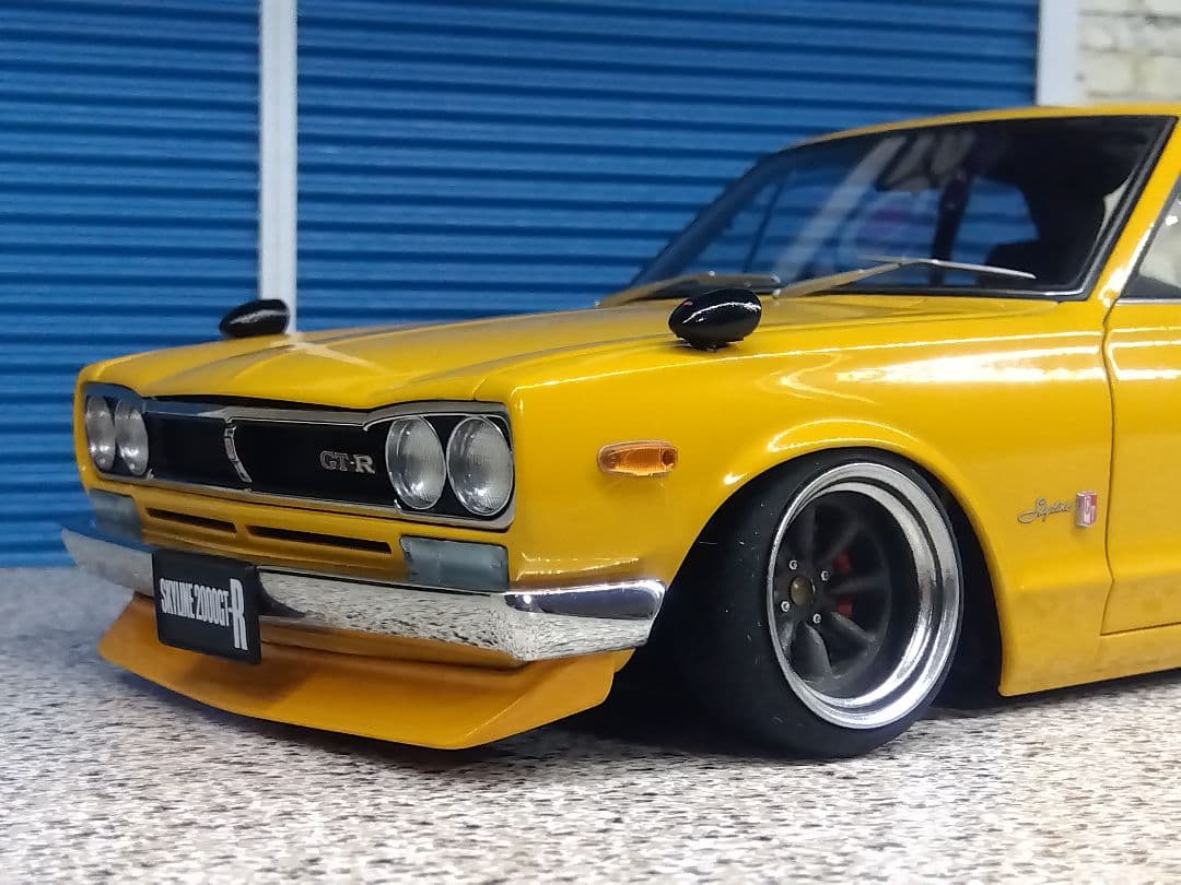 1/18ミニカー AUTOart 2dr ハコスカ GT-R カスタム