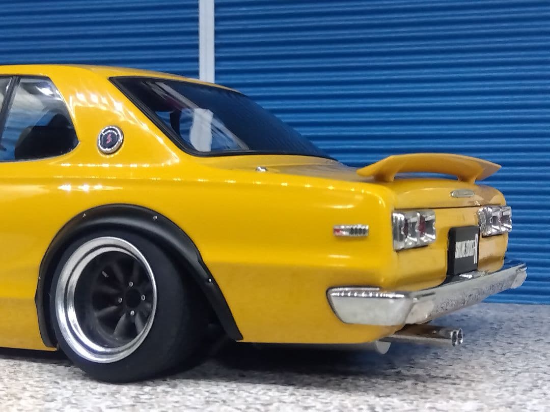 1/18ミニカー AUTOart 2dr ハコスカ GT-R カスタム