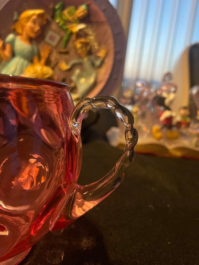 フェントン　クランベリードット　ヴィンテージ　ピッチャー
