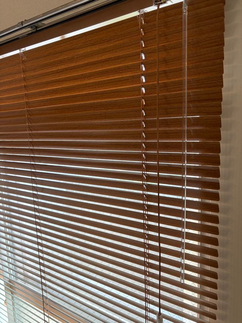 グラムスタイル アルミブラインド 遮熱 幅180cm 丈180cm 木目