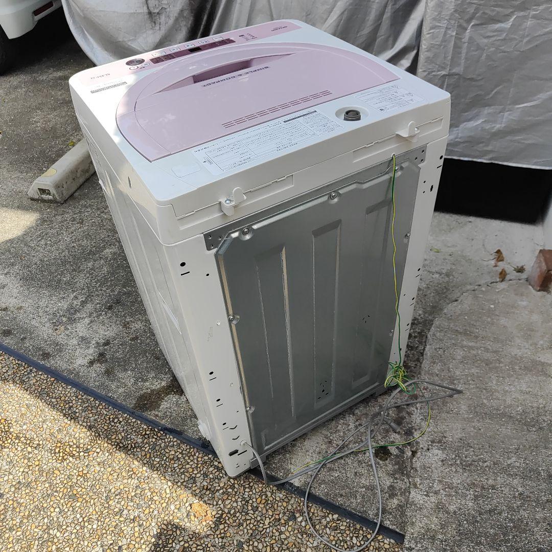 【Kazu】SHARP5.5kg全自動洗濯機 ES-G5E5-KP