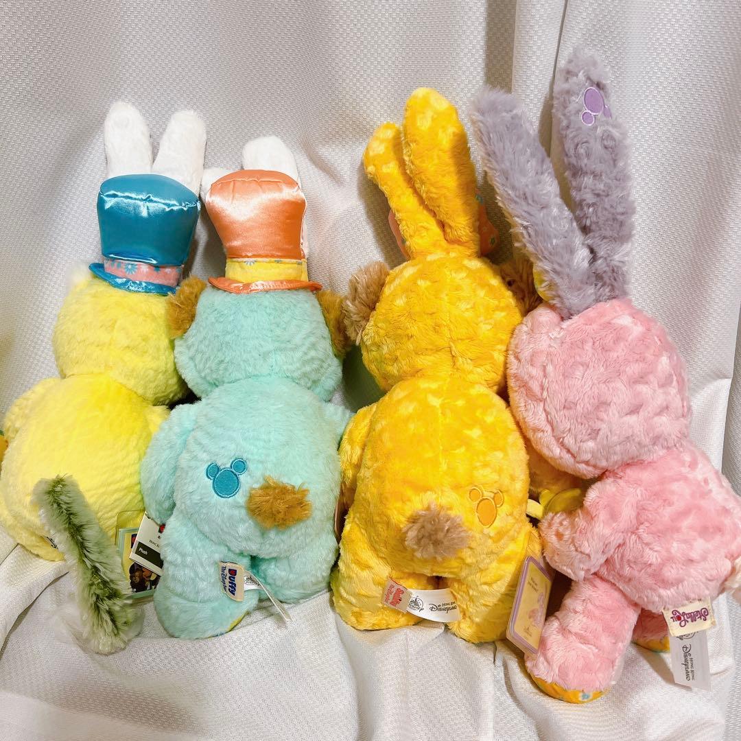 香港ディズニー　ぬいぐるみ　ダッフィー　シェリーメイ　ステラルー　クッキー