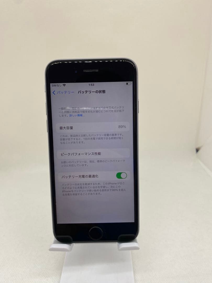 iPhone 6s 32GB SIMフリー バッテリー89% 92477