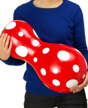 激レア 草間彌生 ソフトスカルプチャー クッション Balloonオブジェアート