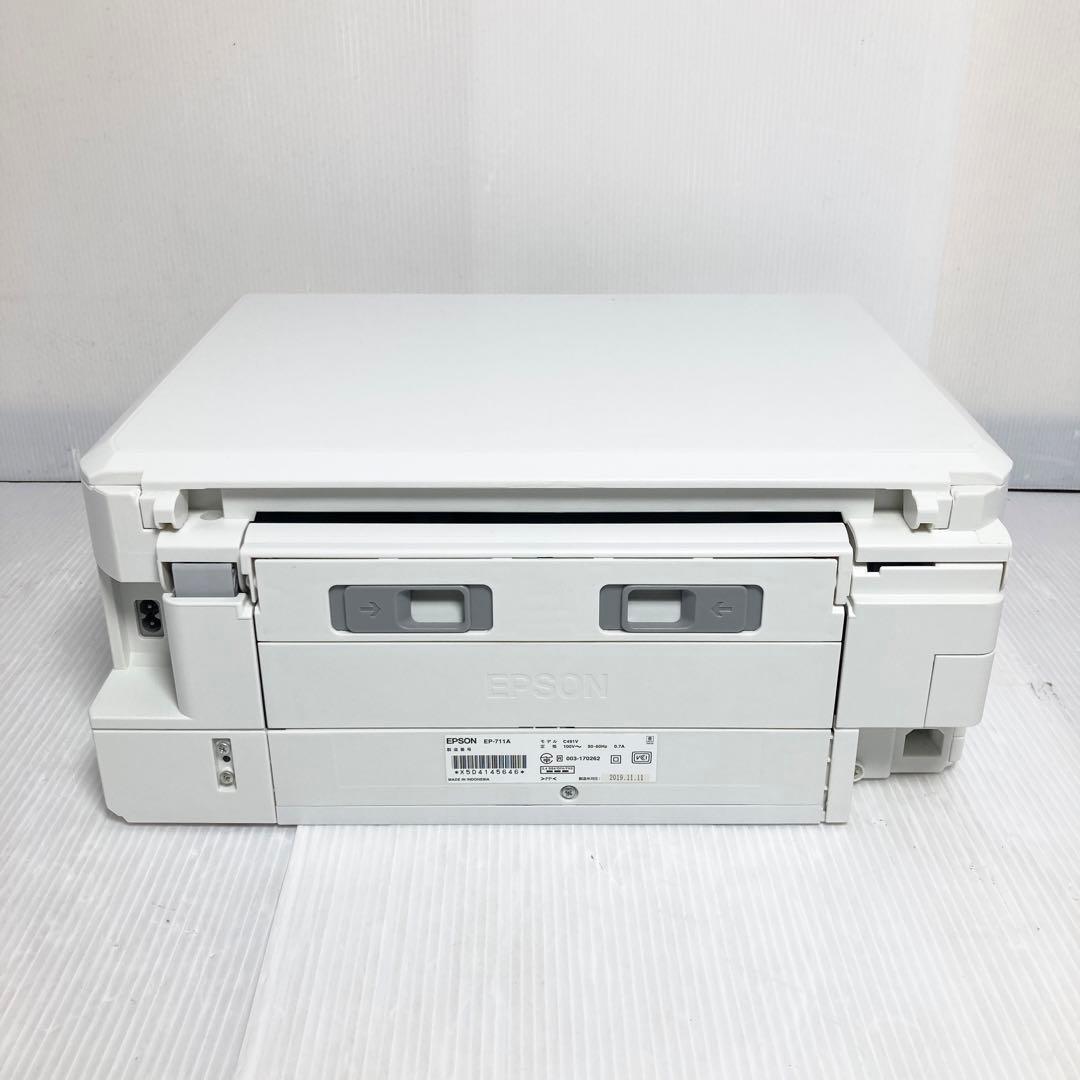 美品 EPSON インクジェットプリンター EP-711A 2019年製