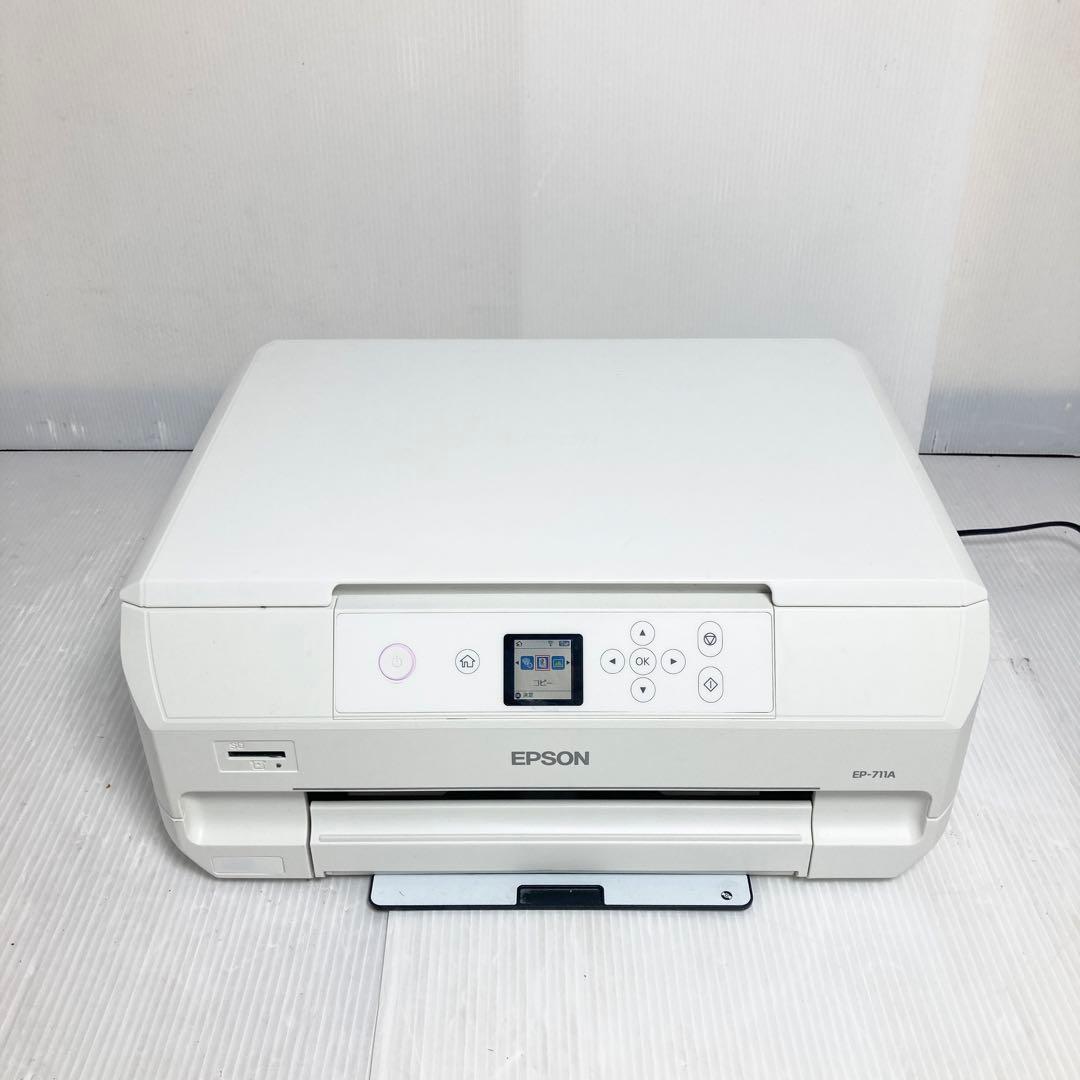 美品 EPSON インクジェットプリンター EP-711A 2019年製
