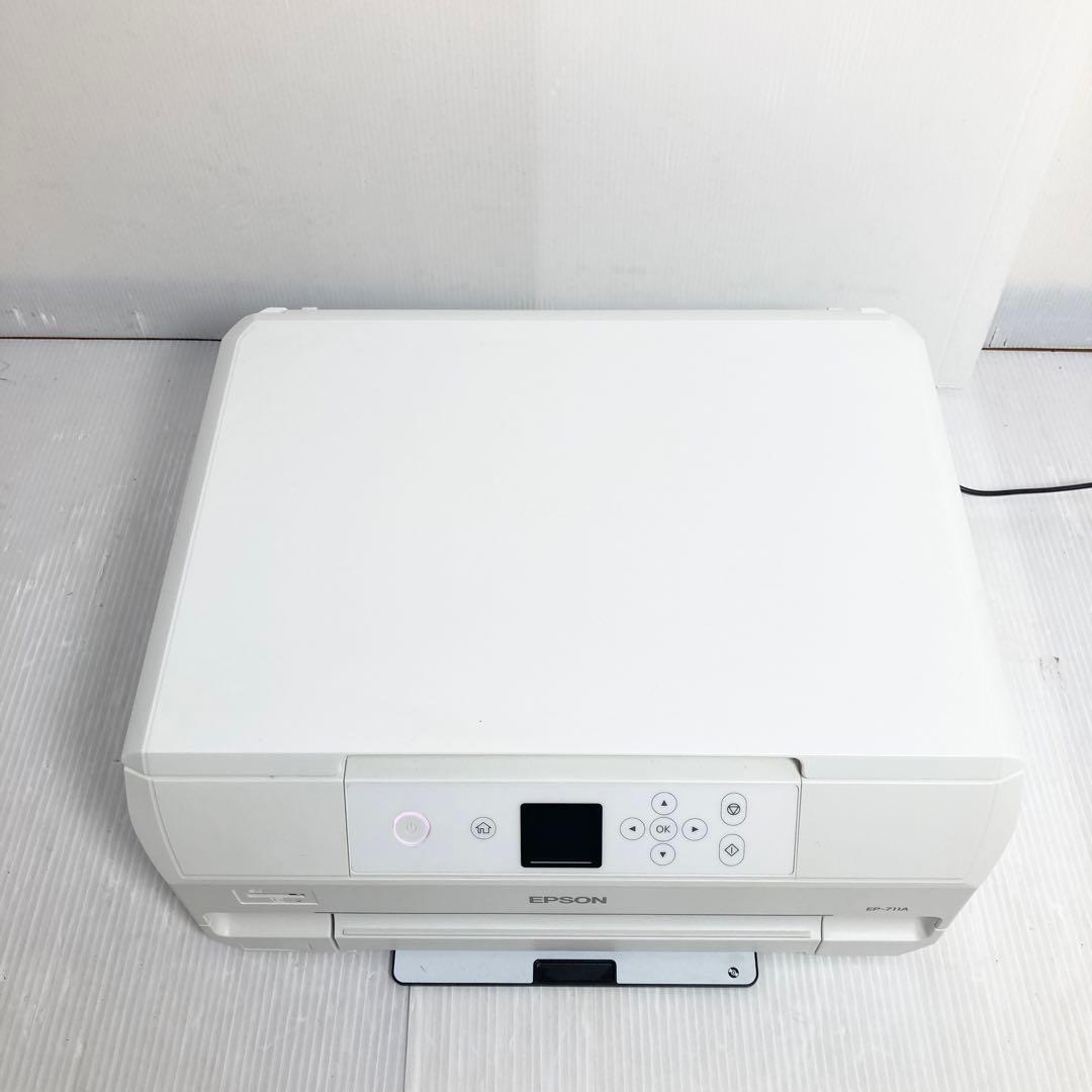 美品 EPSON インクジェットプリンター EP-711A 2019年製