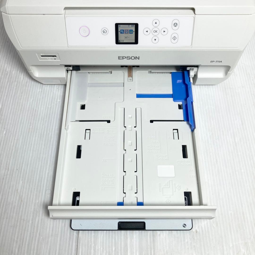 美品 EPSON インクジェットプリンター EP-711A 2019年製