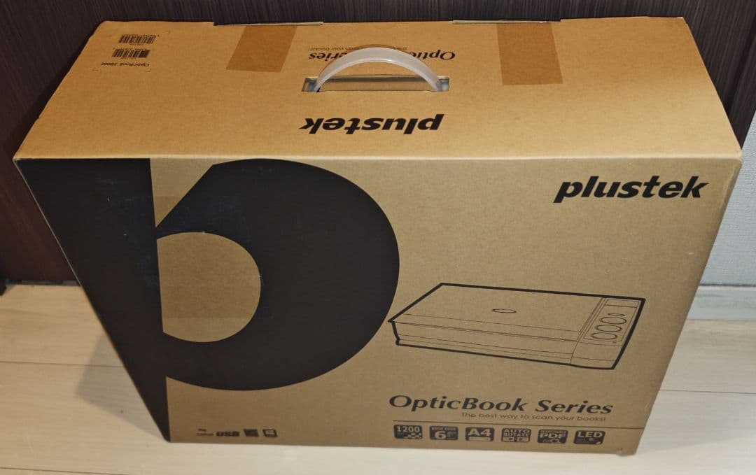 plustek OpticBook 3800L ブックスキャナー
