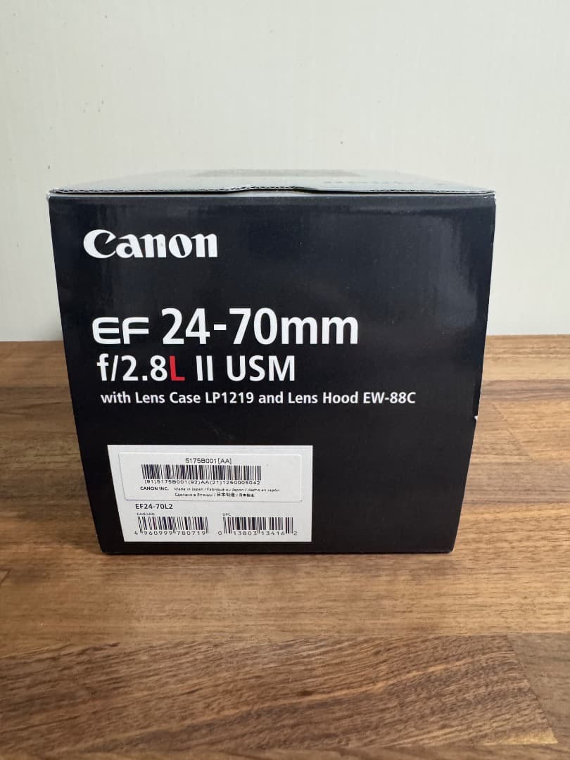 EF24-70mm F2.8L II USM 箱ありCANON
