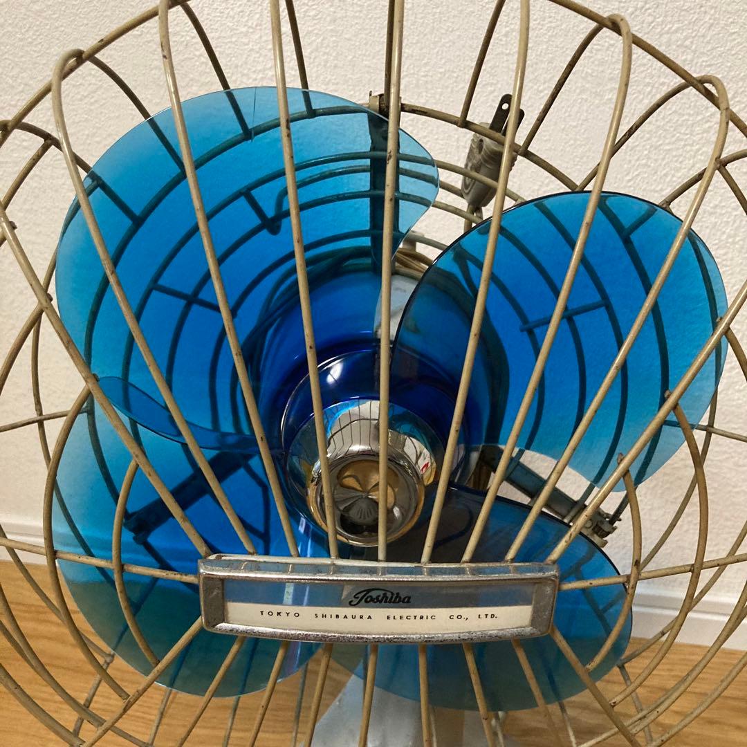 昭和レトロ　東芝LW型扇風機　レア