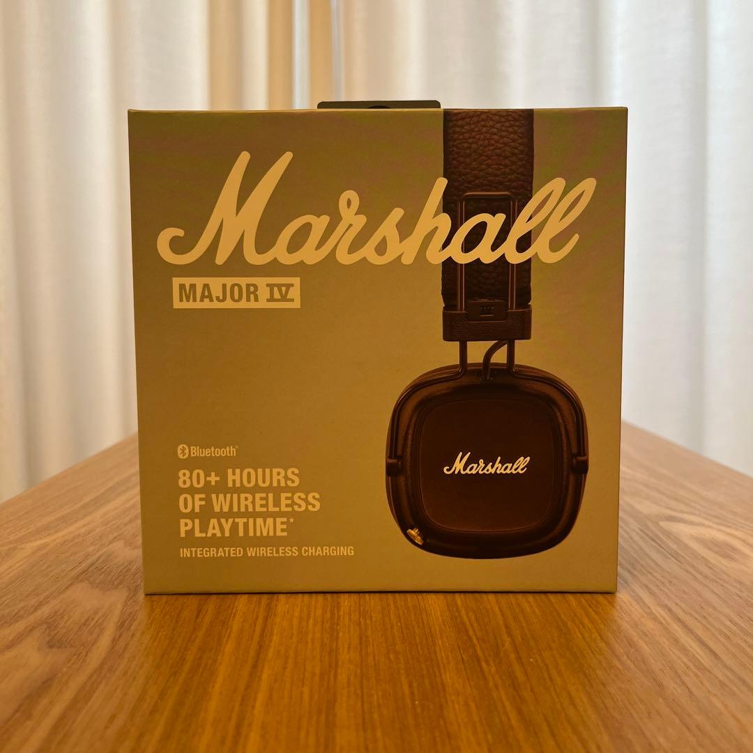 [美品]Marshall Major IV ブラウン 【国内正規品】