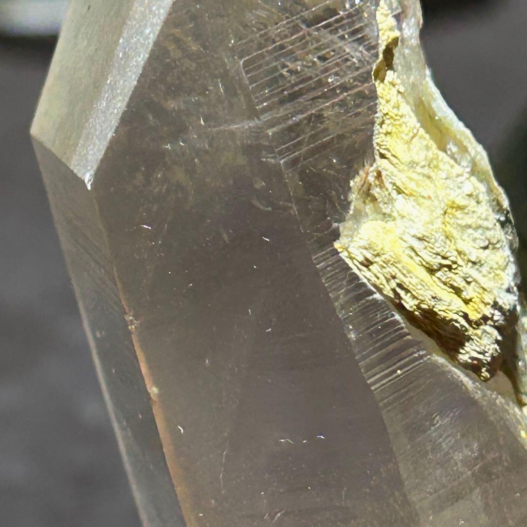 ☆最高級！ゴールデン　マニカラン　水晶　原石　クラスター　神龍秘宝！ルチル！