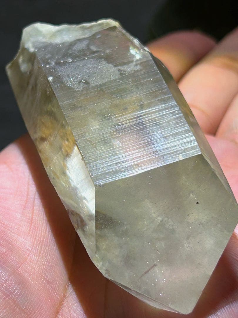 ☆最高級！ゴールデン　マニカラン　水晶　原石　クラスター　神龍秘宝！ルチル！