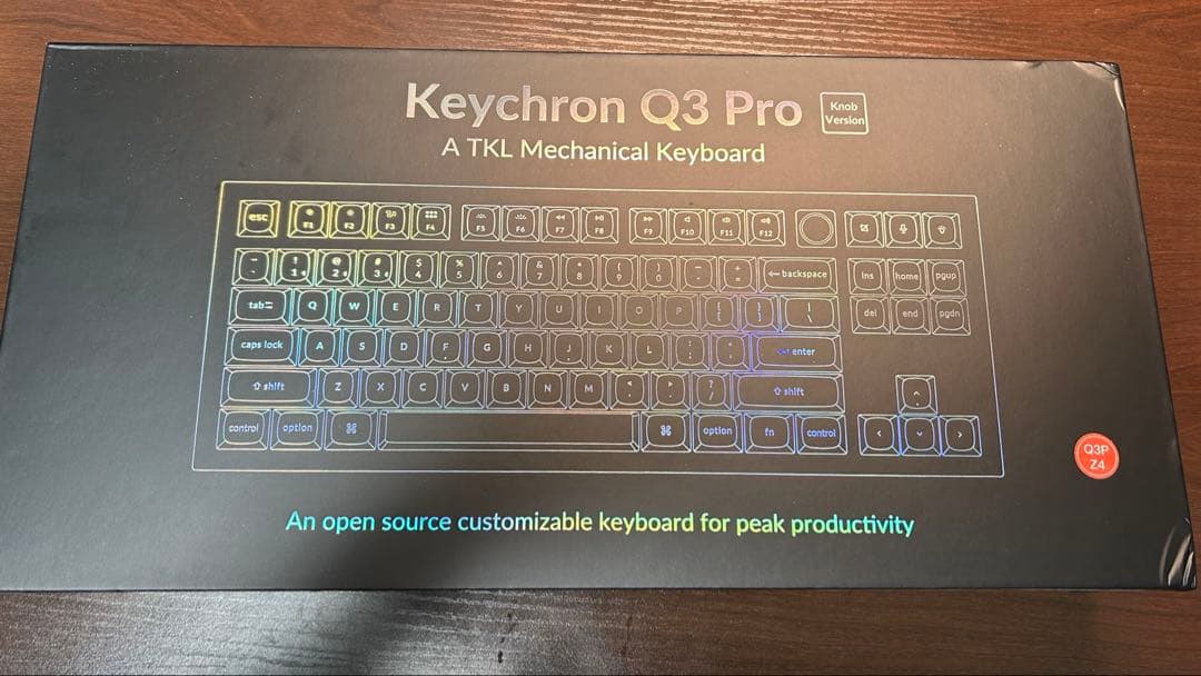 Keychron Q3 Pro TKLメカニカルキーボード本体