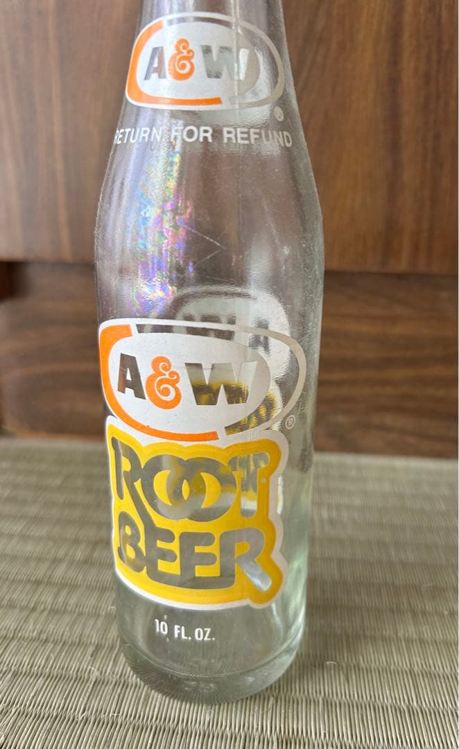A&W ROOT BEER ルートビア 空き瓶