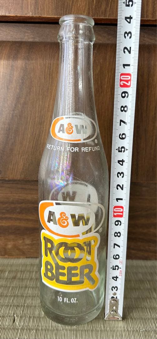 A&W ROOT BEER ルートビア 空き瓶