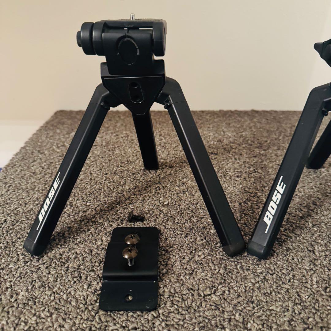 【純正】BOSE TS-1 三脚型スピーカースタンド 2本セット