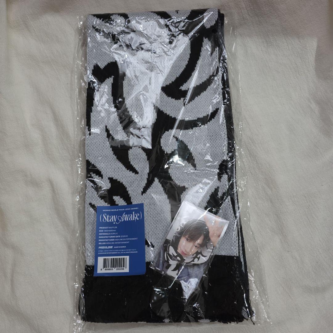 WONHO ウォノ STAY AWAKE ソウルコン グッズマフラー