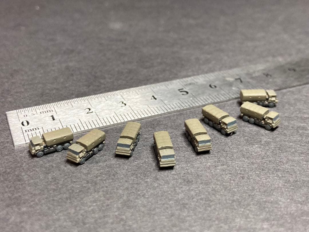 【完成品 44台】1/700 陸上自衛隊 車両セット1 (ピットロード)