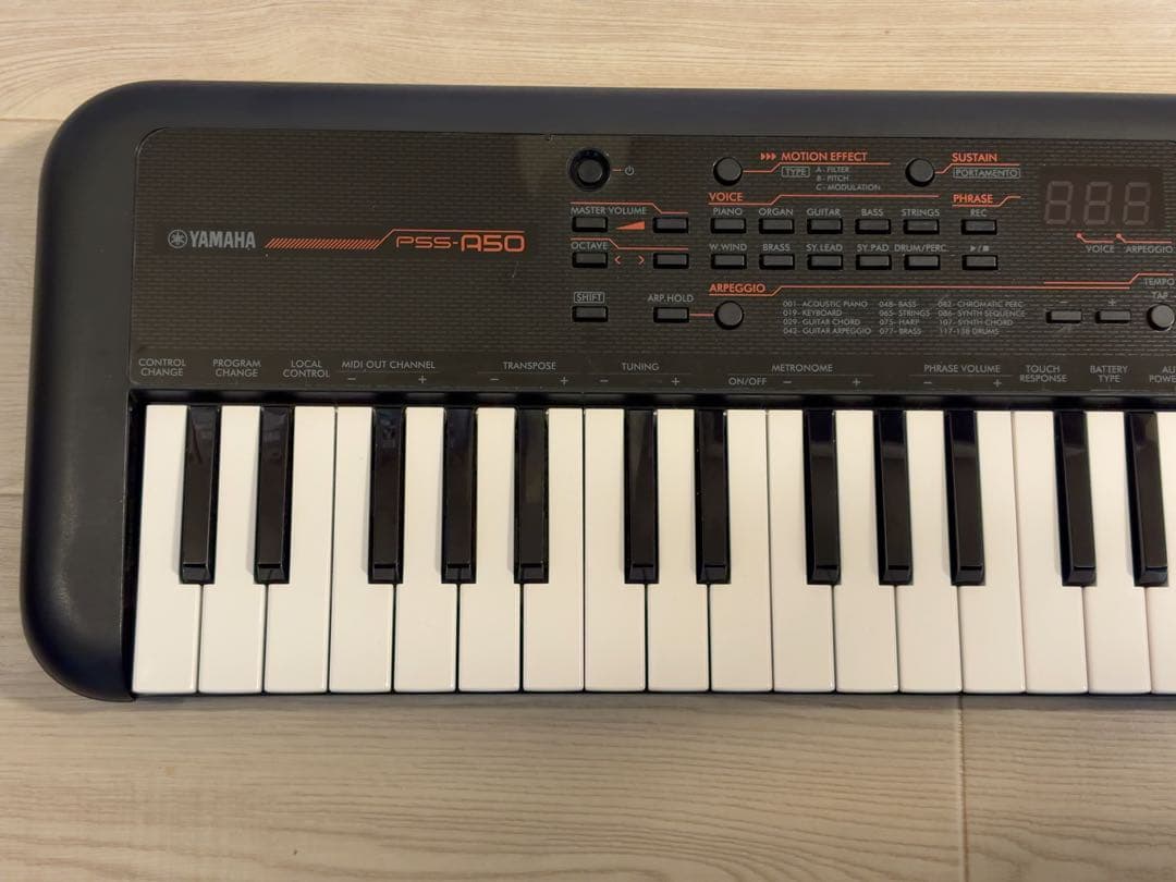 Yamaha PSS-R50 ポータブルキーボード