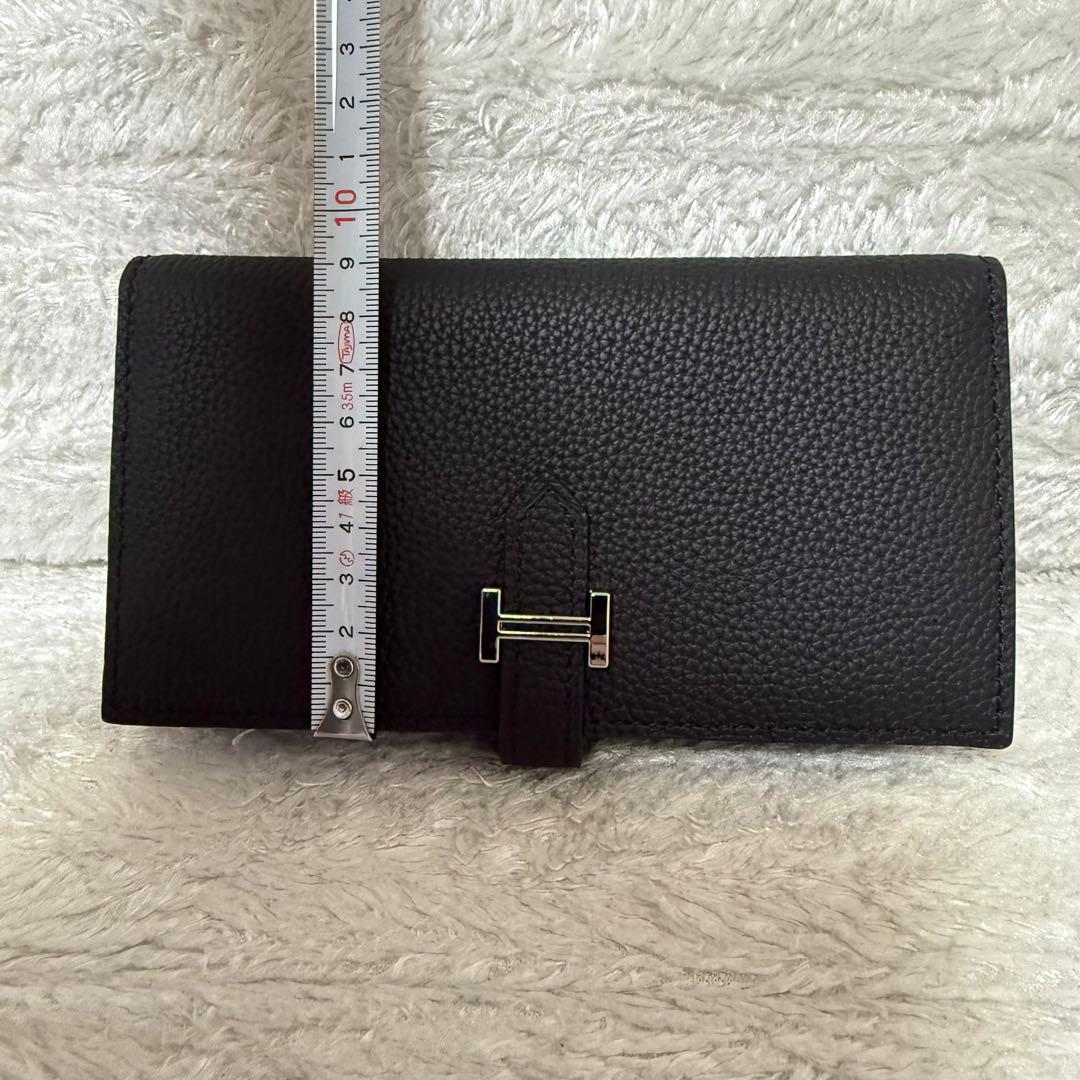 海外ノベルティ■長財布■べアン■黒■HERMES■新品未使用