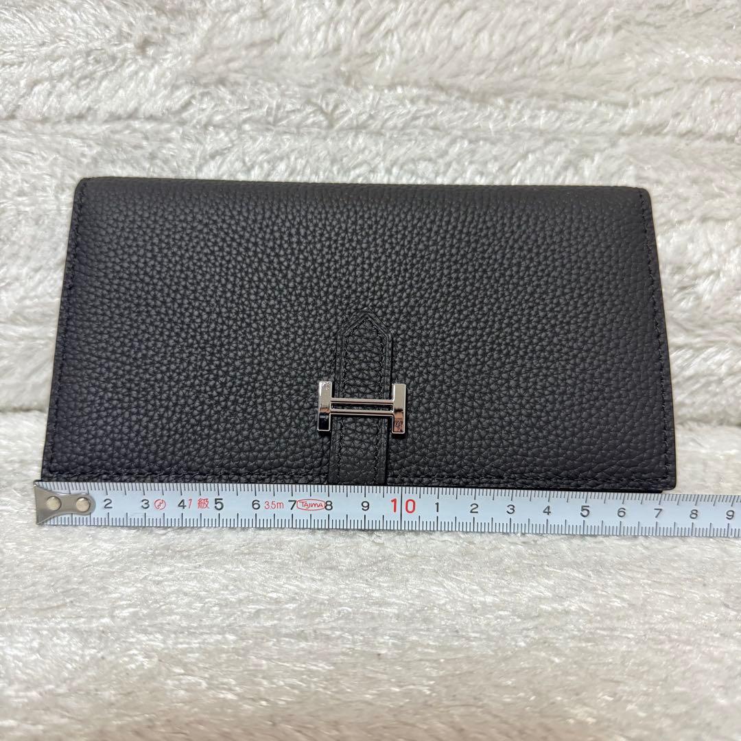 海外ノベルティ■長財布■べアン■黒■HERMES■新品未使用