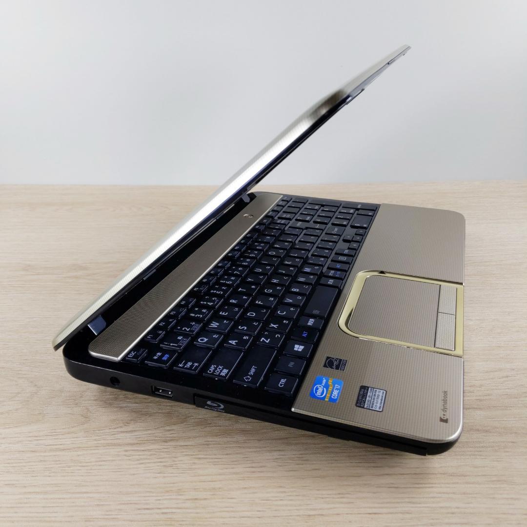 Corei7☆高速SSD☆Win11 ブルーレイ 東芝ノートパソコン カメラ付き