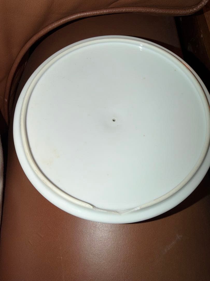 HOYA 昭和３０年初期　　骨董品花柄　フタ付きルー皿と深皿2枚