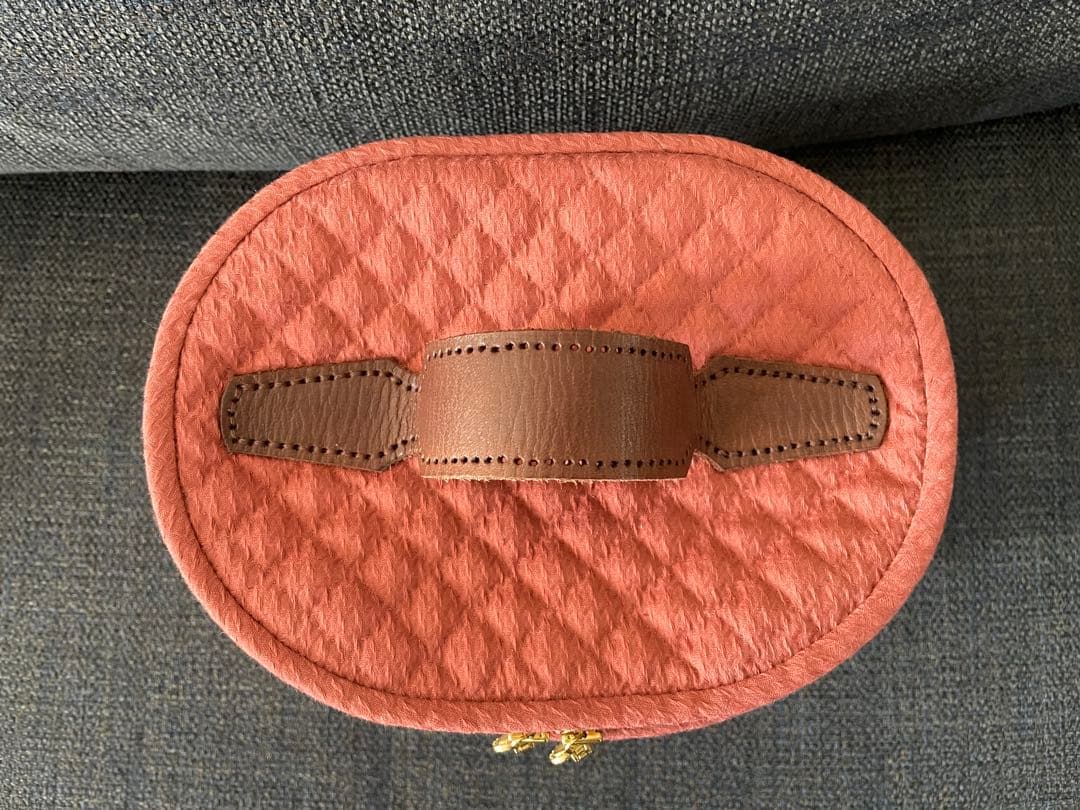 （608)ピンク色のバニティーケース 完成品 こうの早苗さん パンデピス