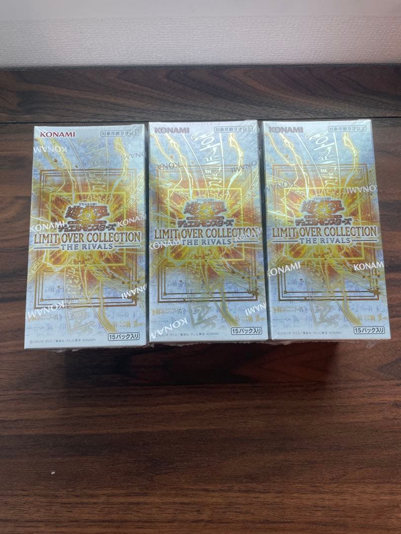 遊戯王 リミットオーバーコレクション ライバル　シュリンク付き 6BOX